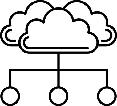 Portföy simge vektör çizim