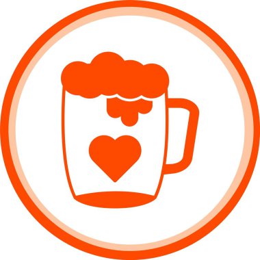 Kahve fincanı simgesi, taslak biçimi