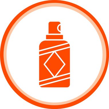 şişe simgesi, vektör illüstrasyonu