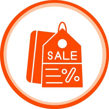 İndirim simgesi, taslak biçimi