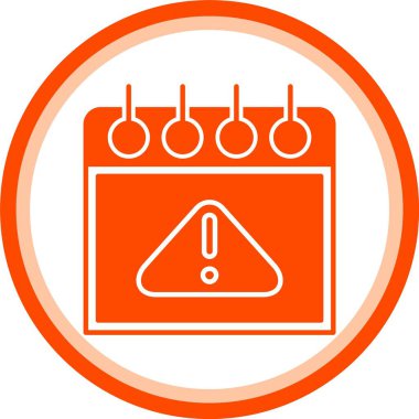 İşaretsiz vektör simgesi, tehlikenin sembolü