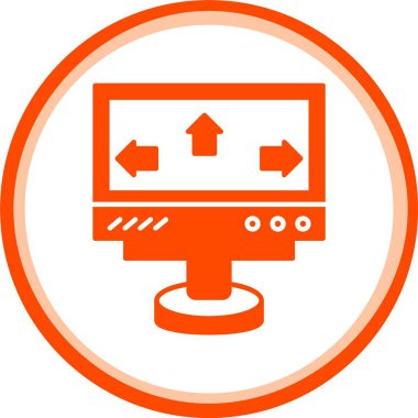 Seo simgesinin vektör illüstrasyonu