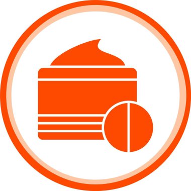 Eşsiz sıcak hava balonu vektör simgesi