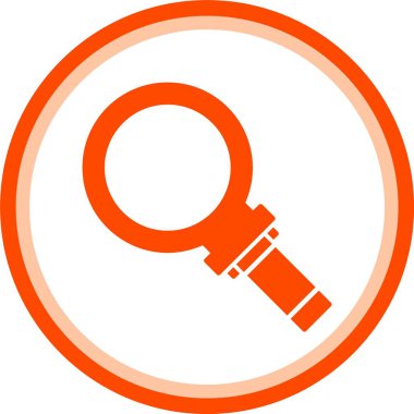 Eşsiz Arama Vektörü Kabartma Simgesi