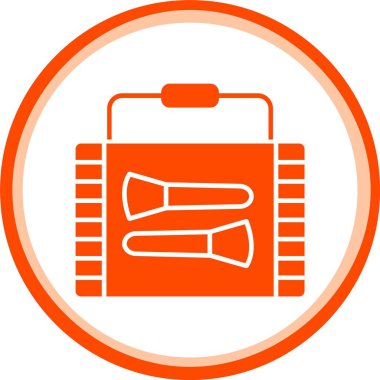 güzel kemer sembolü vektör simgesi