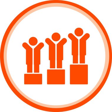 Benzersiz insanlar vektör simgesi