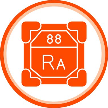 Harf vektör simgesine sahip eşsiz bir kalkan