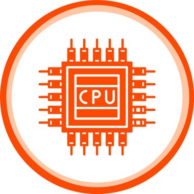 çip Cpu simgesi, özet biçimi