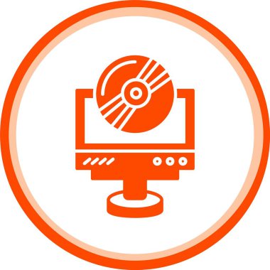 Projeniz için vektör lcd simgesi