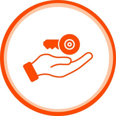 güzel el sembolü vektör simgesi