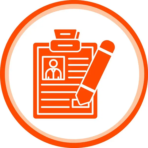 Portföy simge vektör çizim