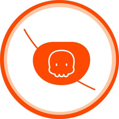 vektör Cadılar Bayramı ikonu illüstrasyonu