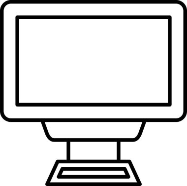 bilgisayar masaüstü ekran simgesi