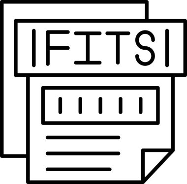 belge dosya simgesi, vektör illüstrasyonu