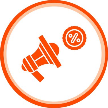 Etiket simgesi, düz stil indirim