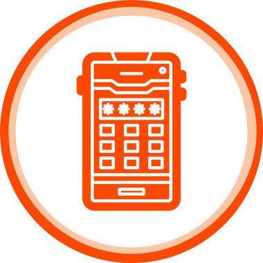 Vektör telefon simgesi illüstrasyonu