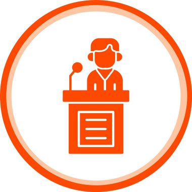 Vektör haber simgesi, illüstrasyon