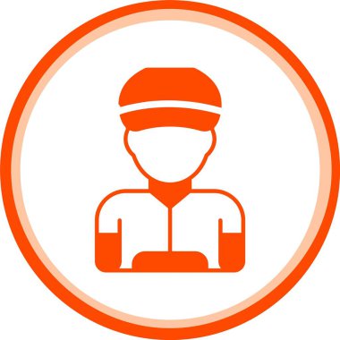 Virüsü önlemek için maske takan şapkalı bir Avatar.