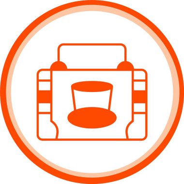 Vektör kahve makinesi simgesi