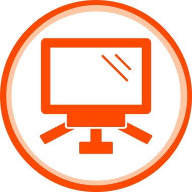 güzel Lcd ekran vektör simgesi