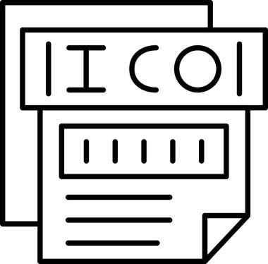 kod kod simgesi, vektör tasarımı