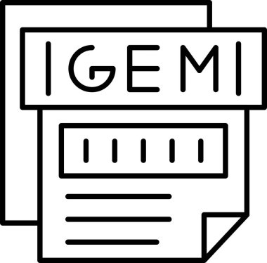 Web simgesi. Binanın vektör çizimi