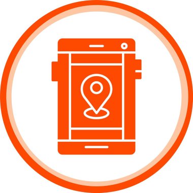 Vektör Mobil simge illüstrasyonu
