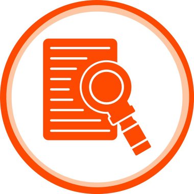 vektör Arama Simgesi illüstrasyonu