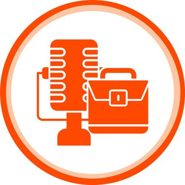 Güzel Kamera Vektörü Glyph simgesi