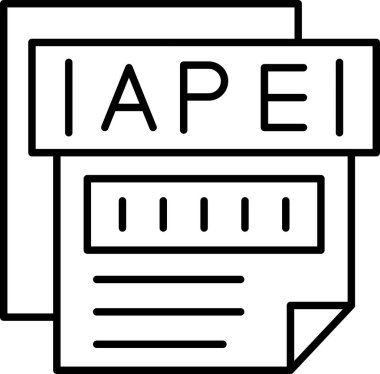 dosya biçimi vektör illüstrasyonuName