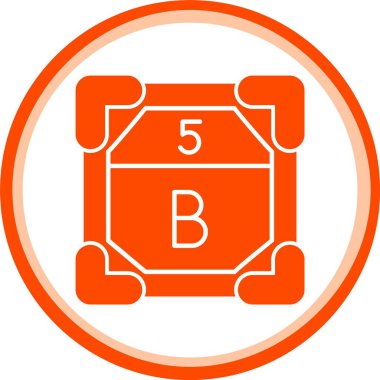 Benzersiz gaz vektör simgesi