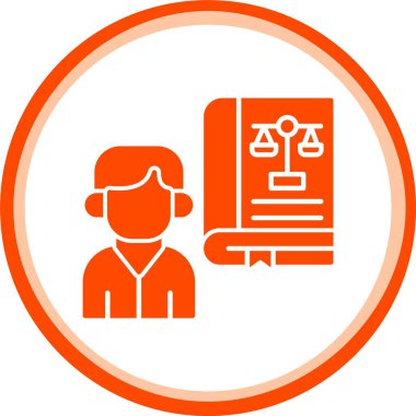 Çekiç ve çekiçli bir adamın vektör çizimi