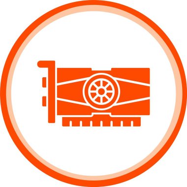 Modern oto tamir simgesinin vektör illüstrasyonu