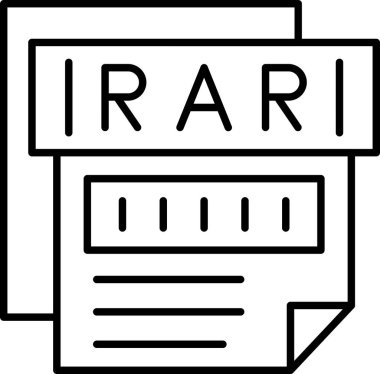 dosya adı simgesi vektör illüstrasyonu