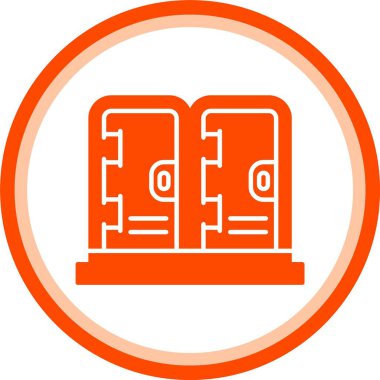 Vektör kabine ico, vektör illüstrasyonu