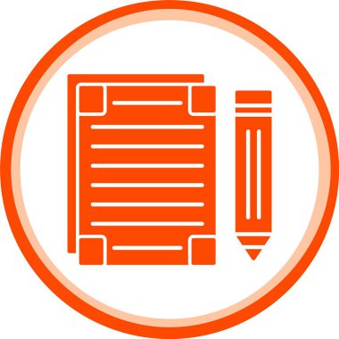 Güzel Kalem vektör satırı simgesi