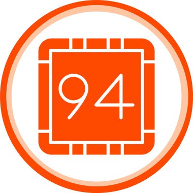 Benzersiz takvim ve alarm çizgisi vektör simgesi