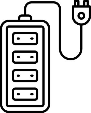 Batarya Şarj Simgesi, vektör illüstrasyonu
