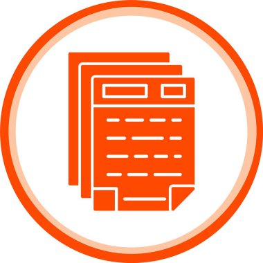 Güzel Takvim vektör satırı simgesi