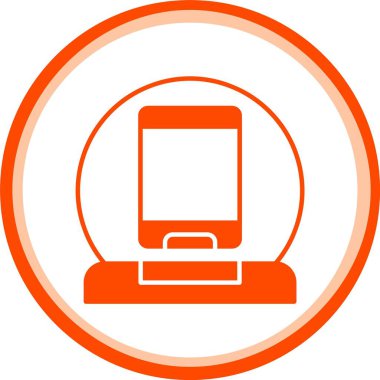 vektör lcd simgesi illüstrasyonu