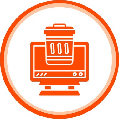 Eşsiz Tost Makinesi Vektör Satırı Simgesi