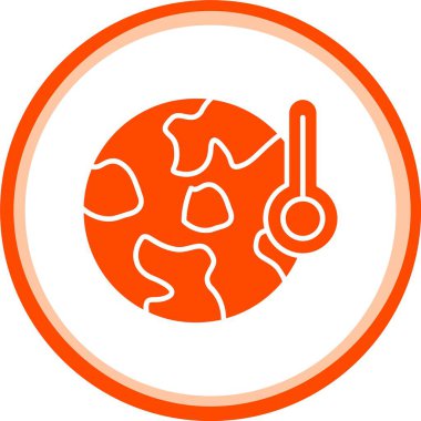 güzel termometre vektör simgesi