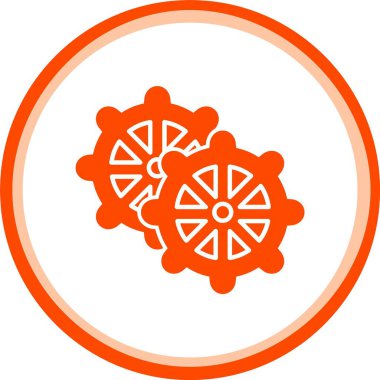 Vektör dişli simge tasarlamak