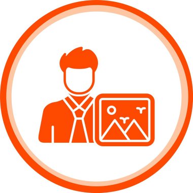 seo modern simgesinin vektör illüstrasyonu