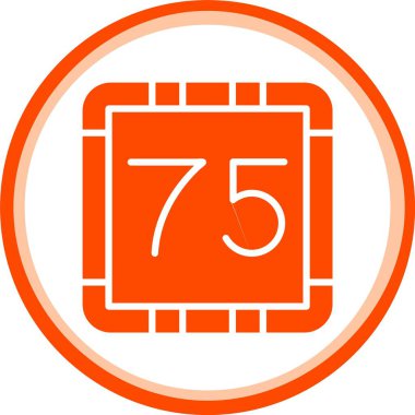 Güzel Takvim Kabartma Vektörü Simgesi