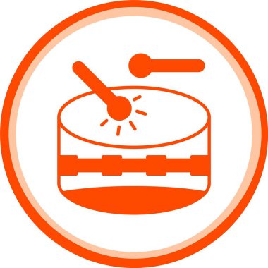 Eşsiz Namlu Vektör Satırı Simgesi