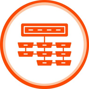 vektör sunucu illüstrasyonu