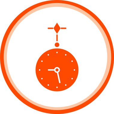 saat logosu tasarımı illüstrasyonu