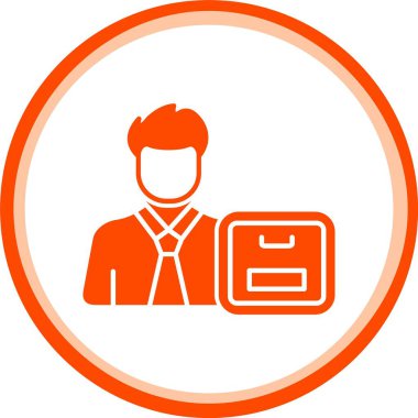 güzel kartvizit vektör simgesi