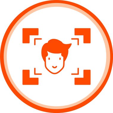 Turuncu dairede dairesel testereli bir adam beyaz arkaplan vektör illüstrasyonunda izole edilmiş.